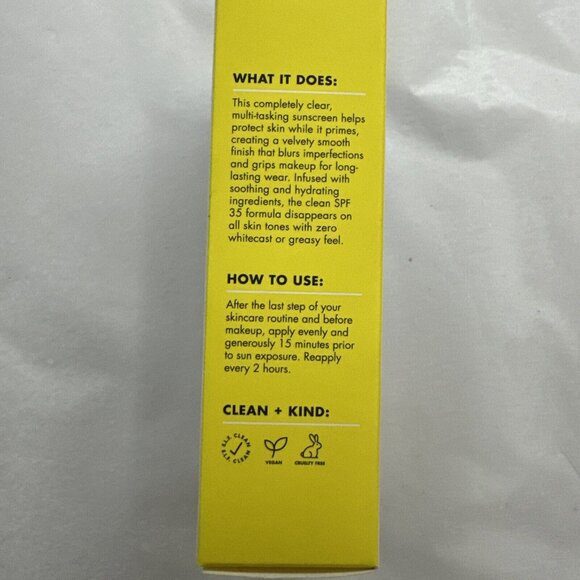 E.L.F. SKIN Suntouchable! Invisible Sunscreen SPF 35 - 1.69 fl oz New In Box NIB - Picture 7 of 7